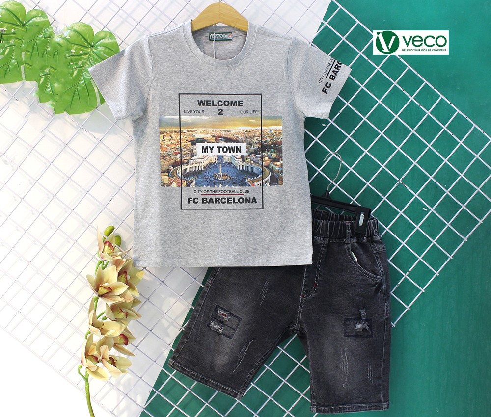 Xưởng may quần áo trẻ em xuất khẩu giá sỉ VECO